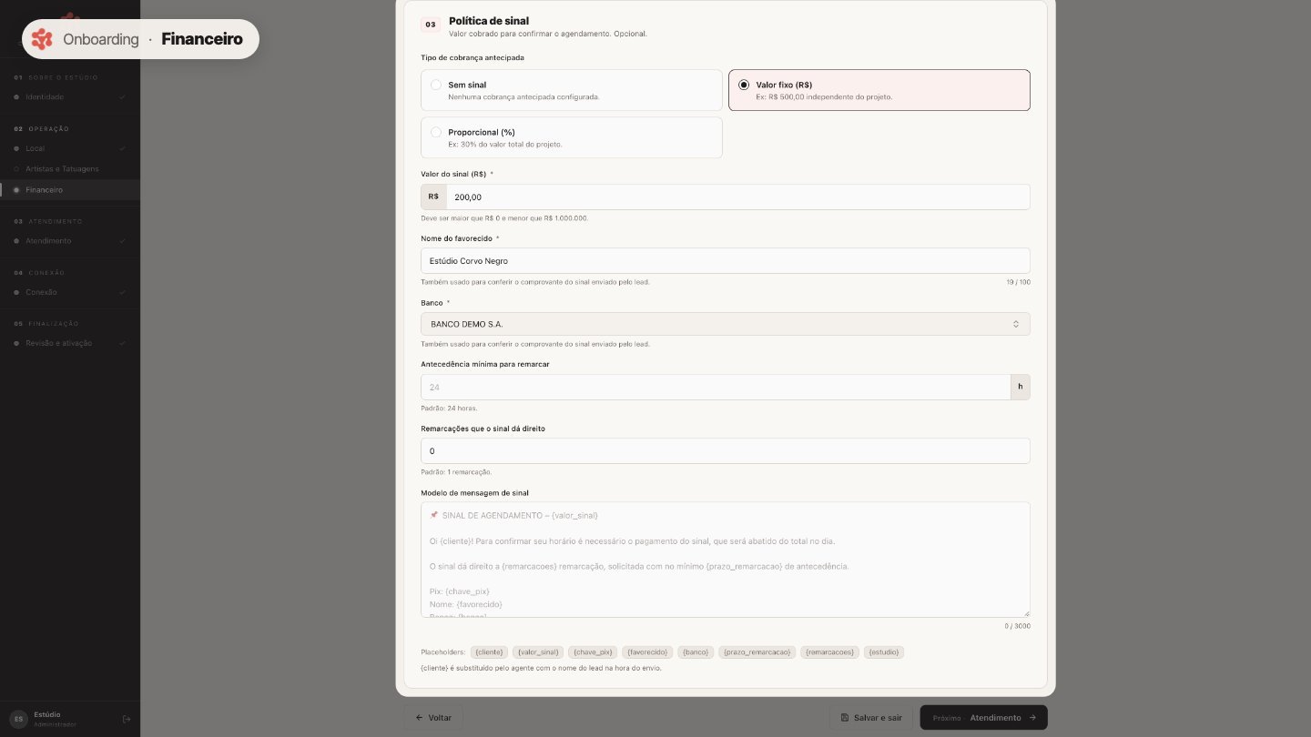 O nome do favorecido e o banco também servem para o agente conferir o comprovante que o cliente enviar.